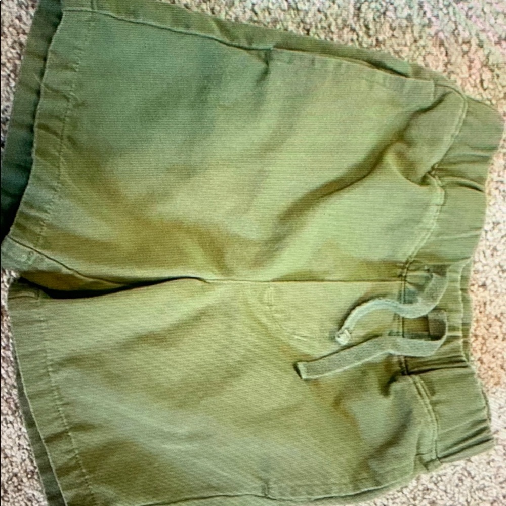 Olive Green Women's Shorts